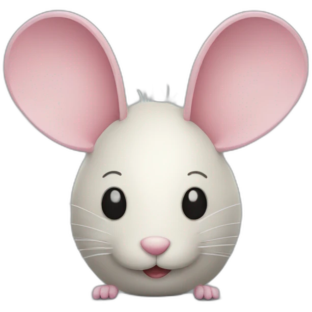 souris avec des antennes emoji