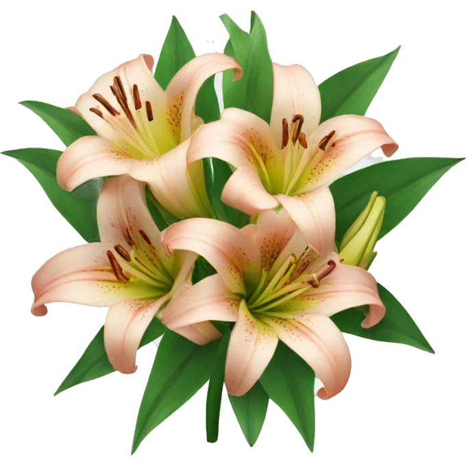 bouquet of lilies  emoji