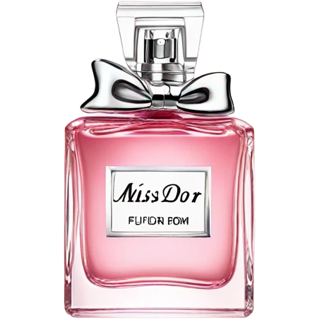 Miss Dior pefume  emoji