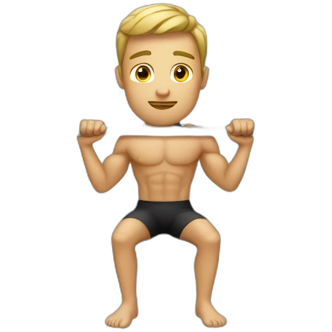 shoulder press emoji