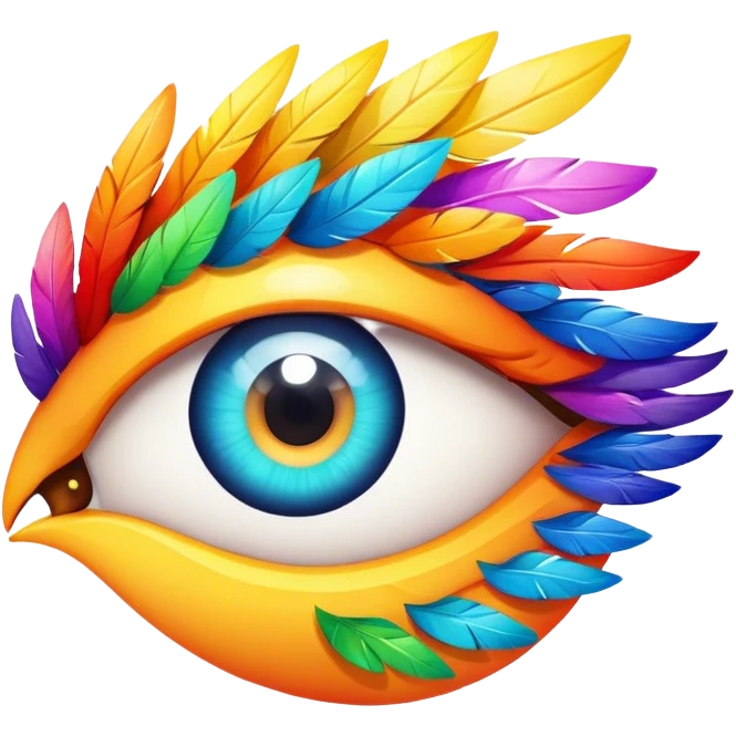eye with six wings emoji