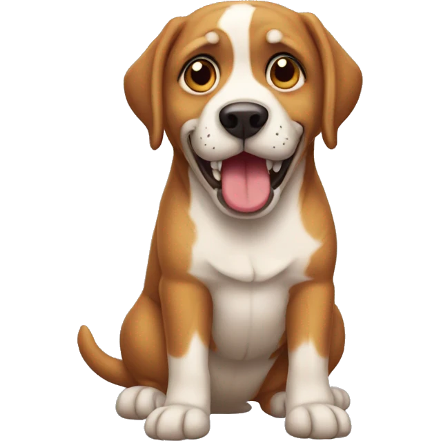 Perro insano  emoji