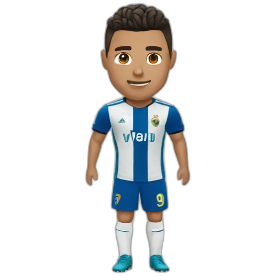 Ronaldo corazón emoji