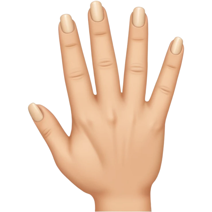 hand ring finger down emoji