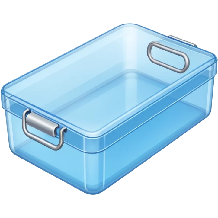 A 2 cm in width long plastic box emoji
