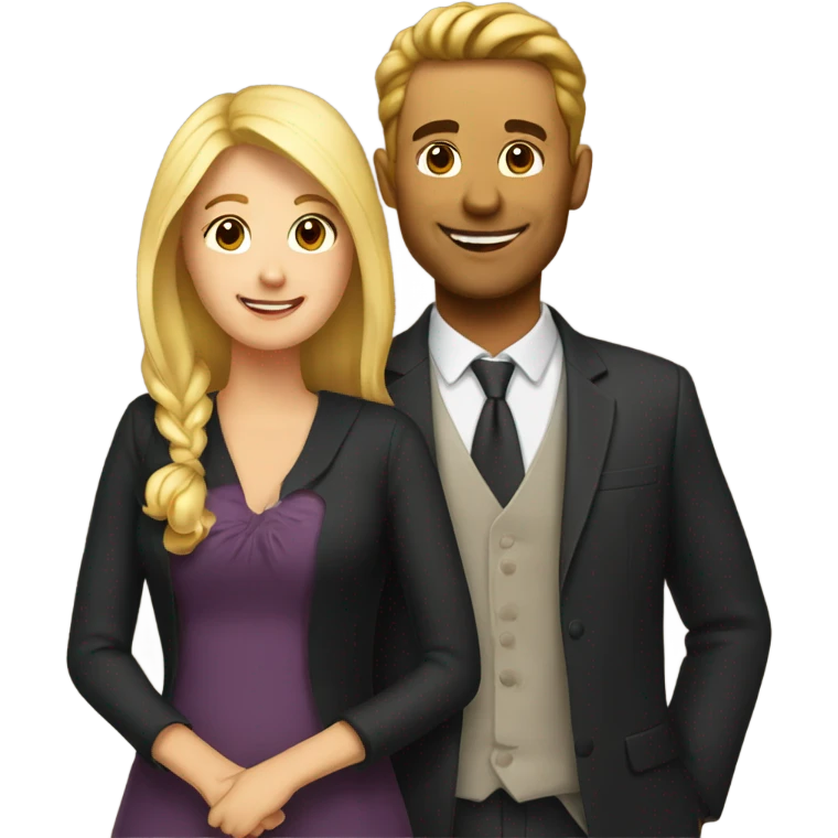 Anniversary couple emoji