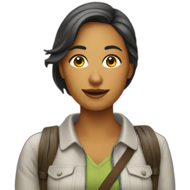 woman-traveler-profile-picture emoji