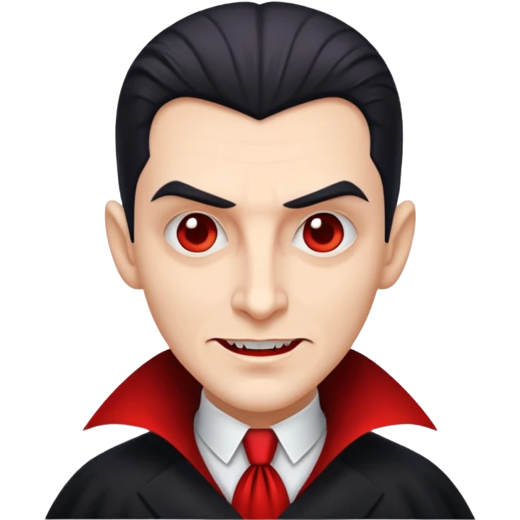 cool Dracula modern and stylish, friendly, WhatsApp emoji style emoji