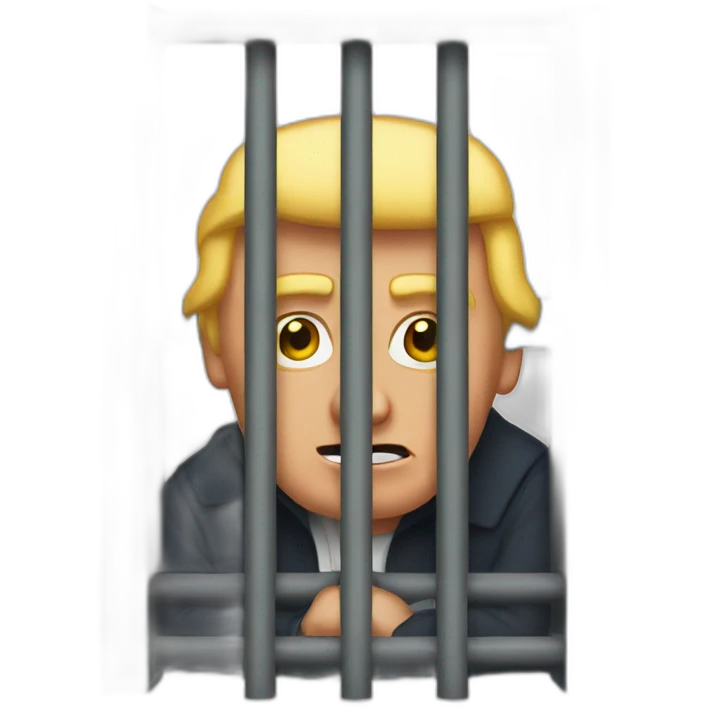 trump-in-jail-cell emoji
