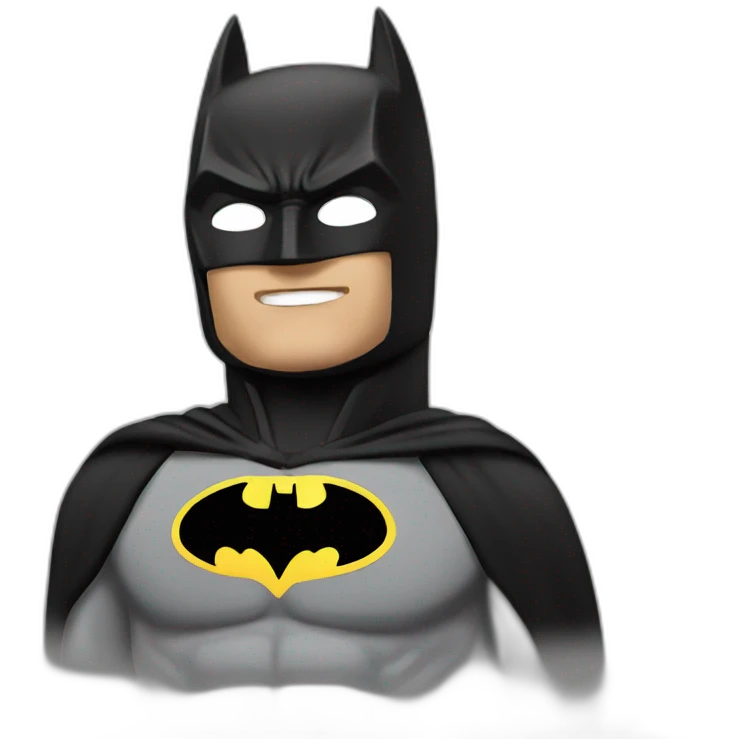 Batman realistic emoji