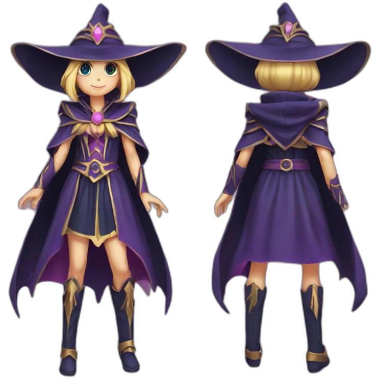 dark magician girl emoji