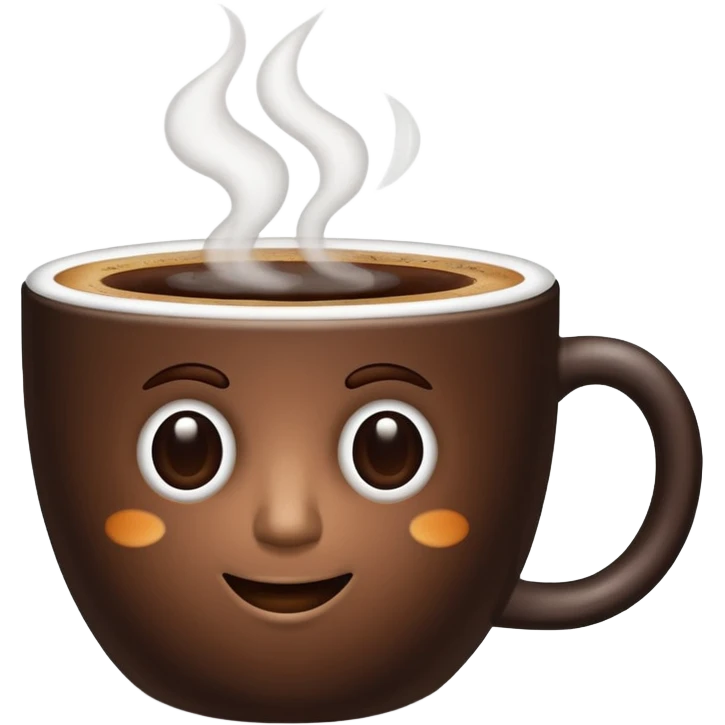 Non mais la on dirait du café et en plus la atse à un visage, wtf c'est quoi ça emoji