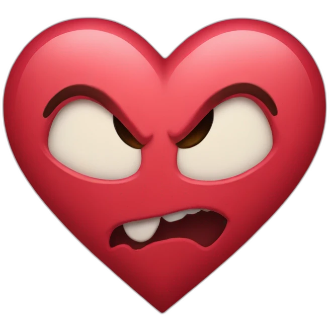 Heart emoji with scar on it emoji