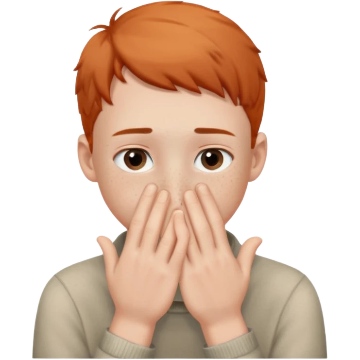 Create a shyness imoji Boys imoji Boys imoji hand in face hand in full face create a shame boys imoji full face cover in hand emoji