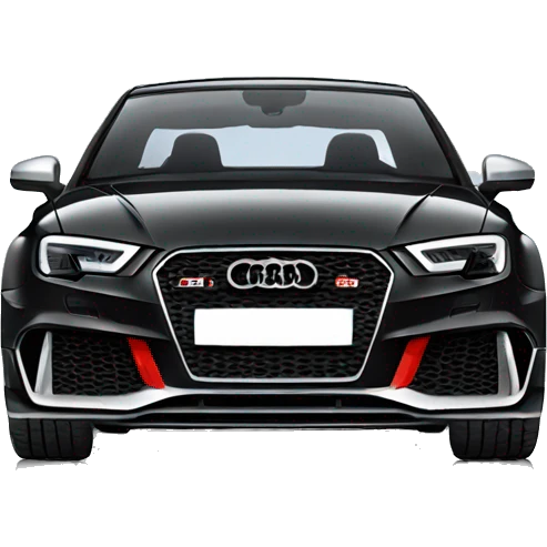 audi rs3  emoji