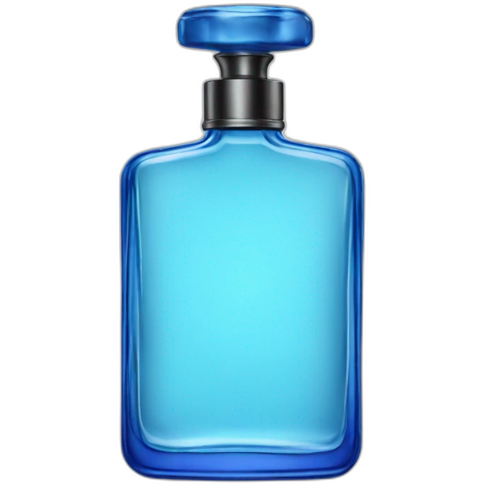 Cologne bottle blue  emoji