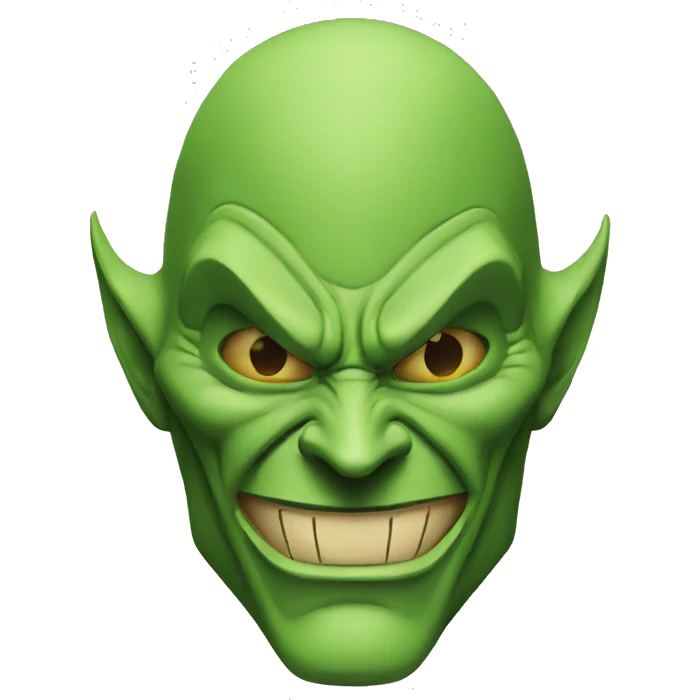 Green Goblin Mask emoji