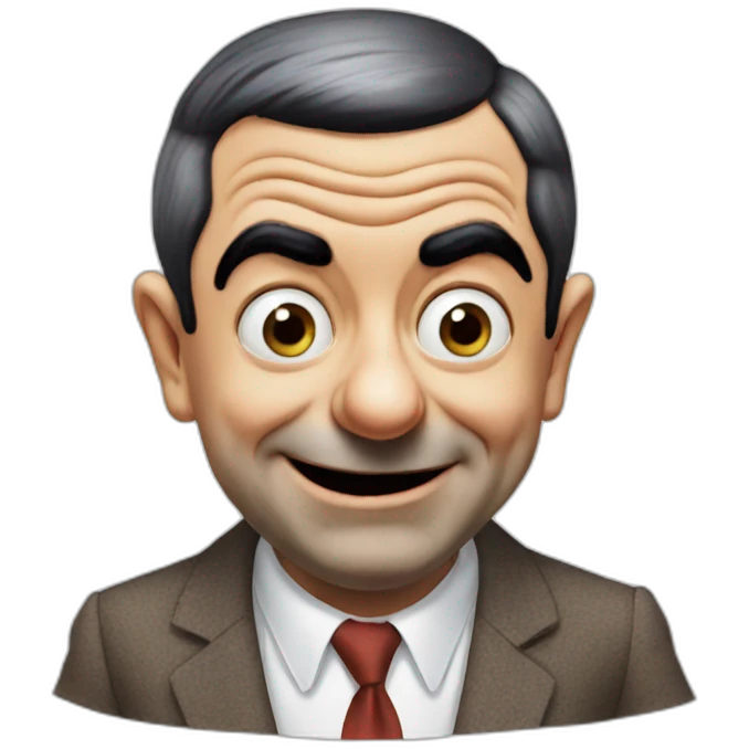 mr bean meme face emoji