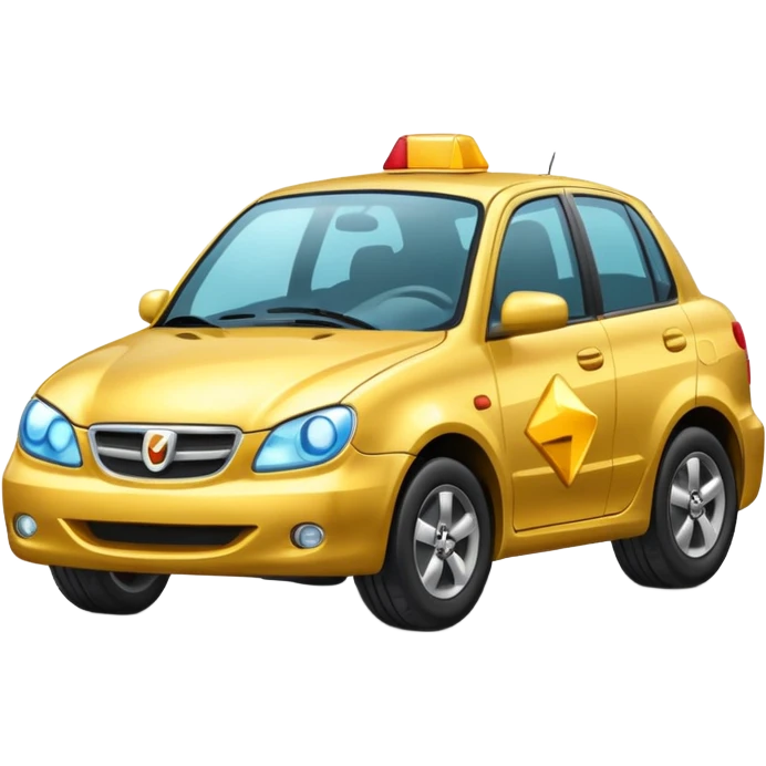 chip on the car emoji