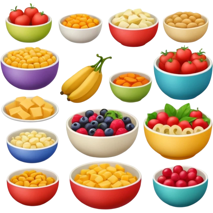 Foods in Bowls emoji