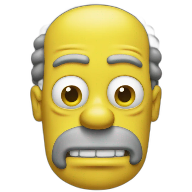 Homer simpsons emoji