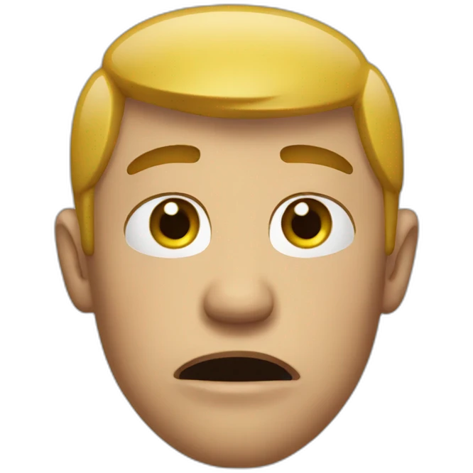 Man-cry emoji