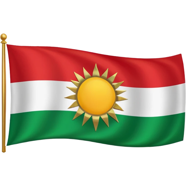 Kurdistan flag emoji