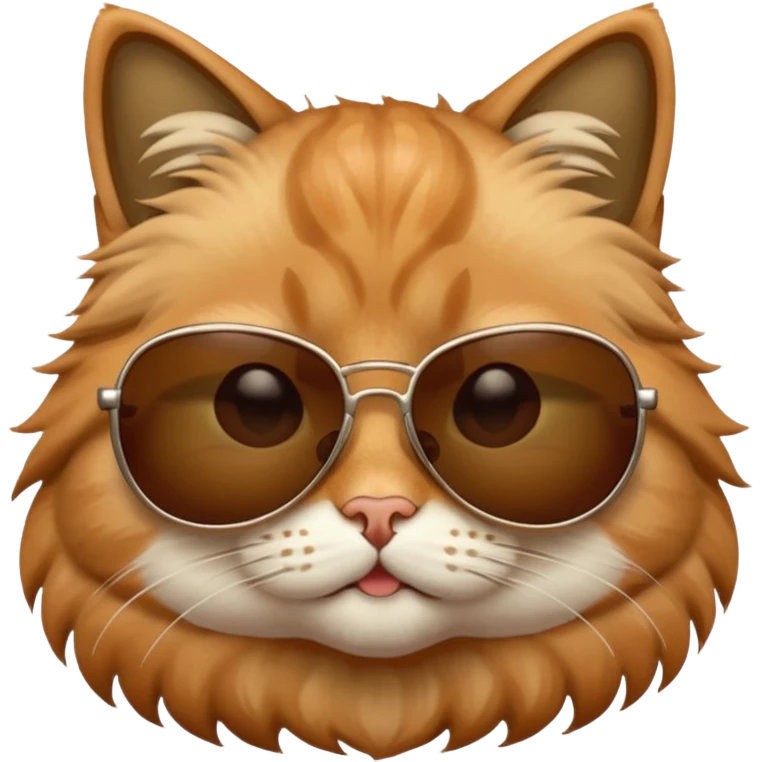 Cat wearing sunglasses emoji