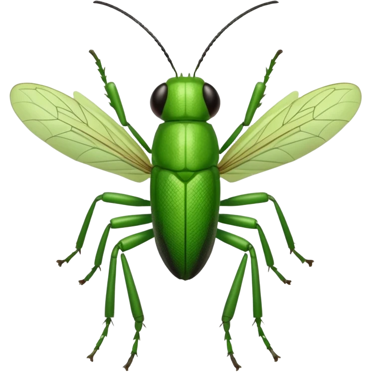 cricket, full body emoji