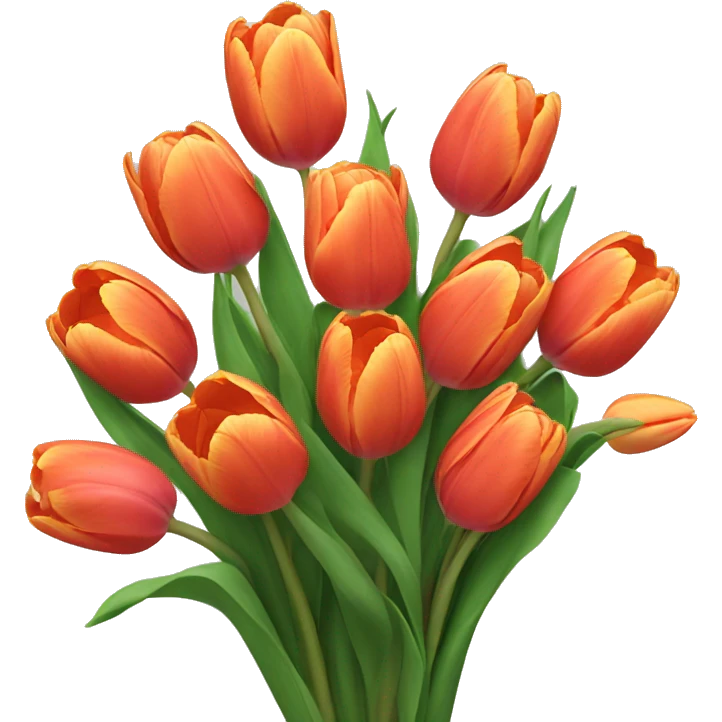 Bouquet of tulips emoji