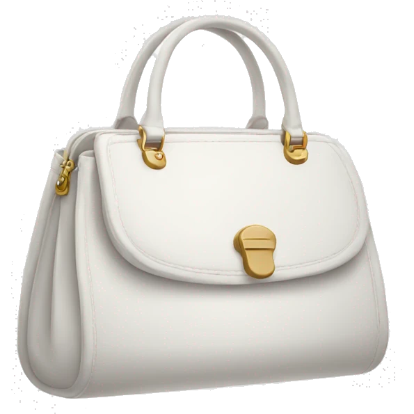white purse  emoji
