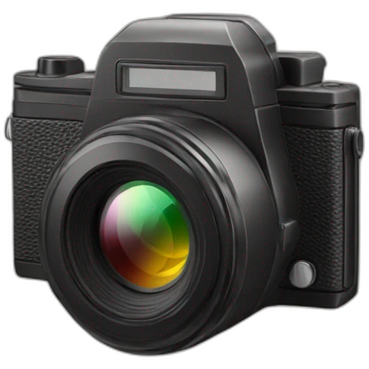 stereo camera christmas emoji