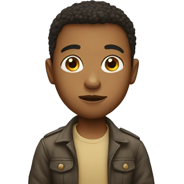 boy with big head  emoji