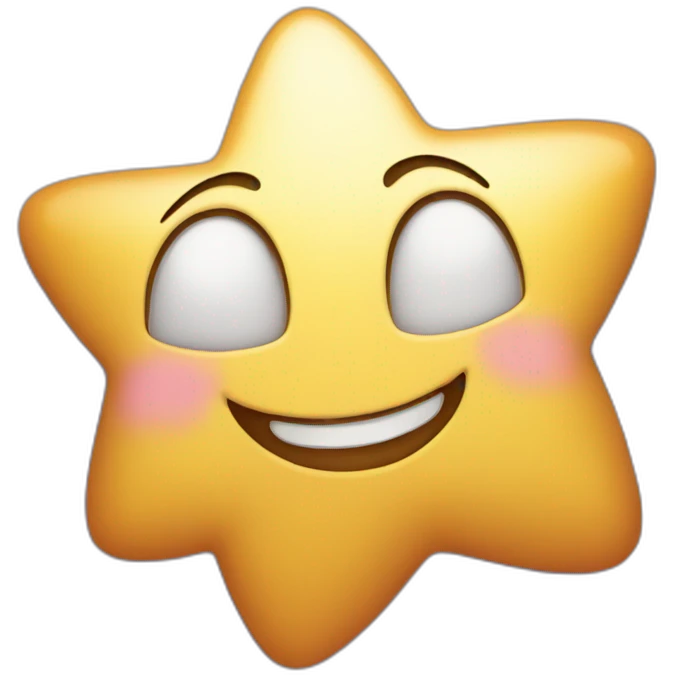 Happy Star emoji