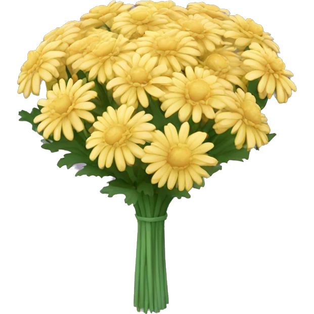chrysanthemum bouquet  emoji