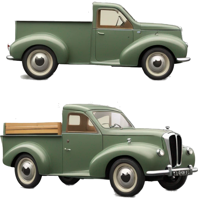 1951 Jowett Bradford pickup concept  emoji