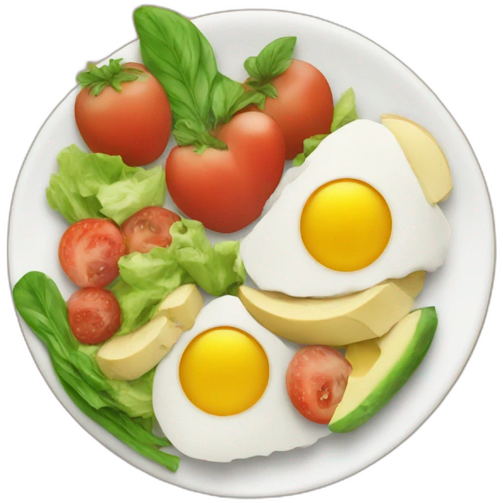 healthy meal emoji