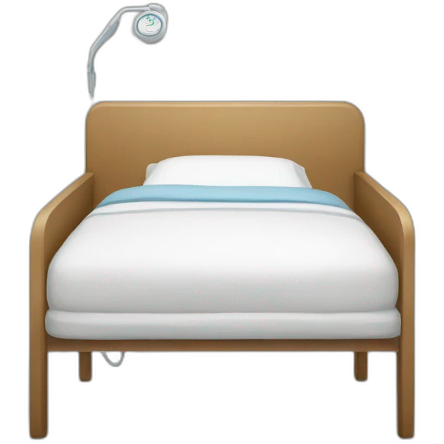 Cama de hospital emoji