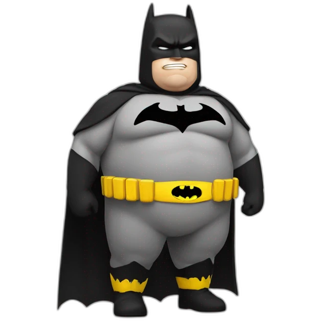 fat batman emoji