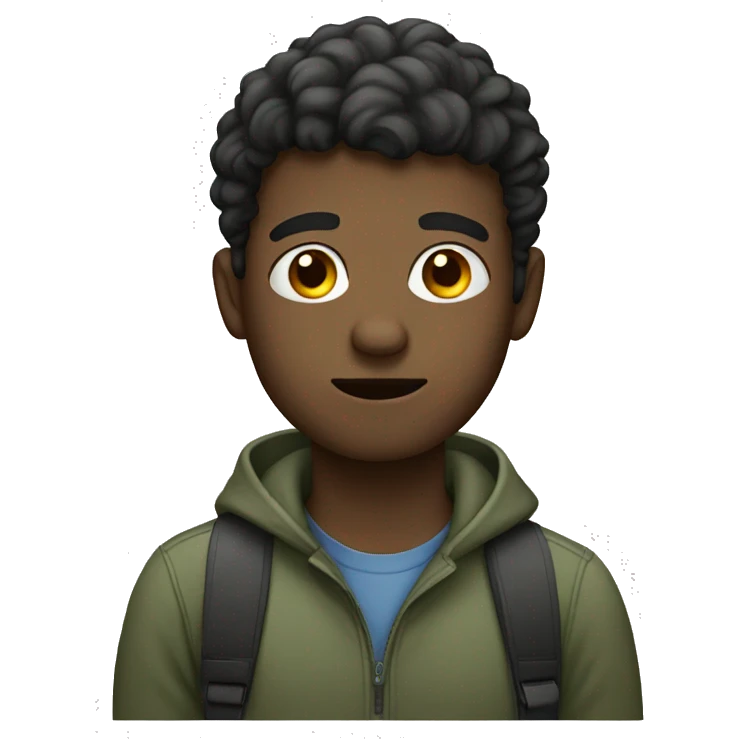 Autistic man emoji