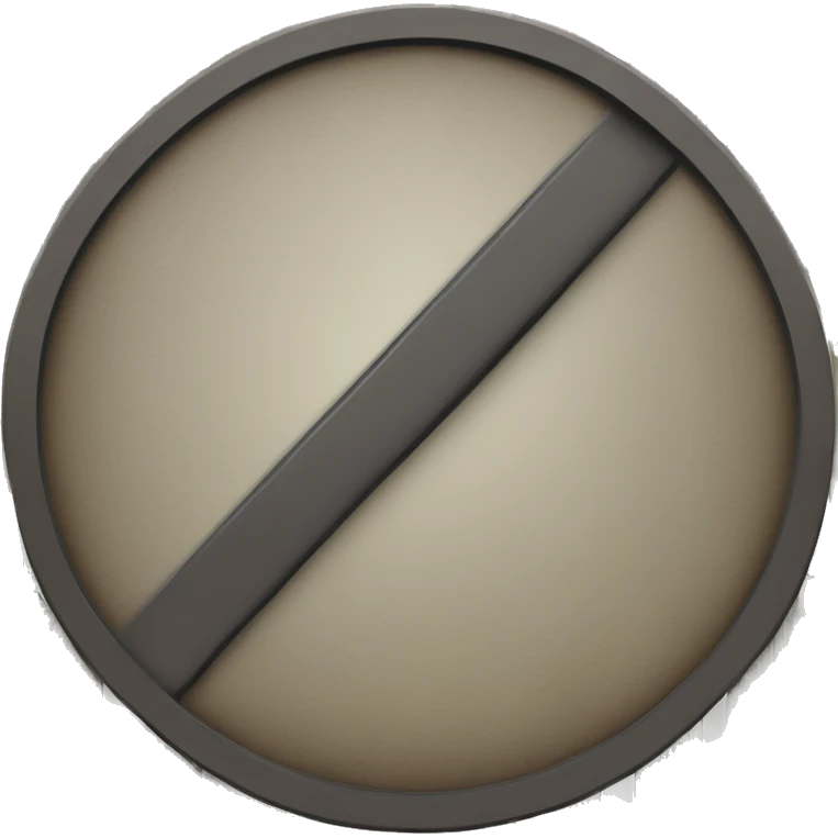 The prohibition sign emoji