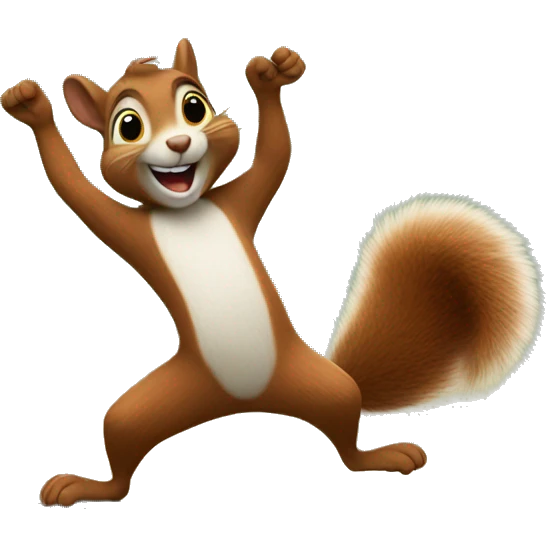Dancing Squirrel emoji