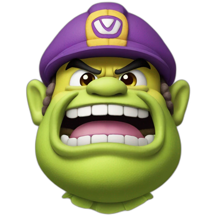 wario shrek emoji