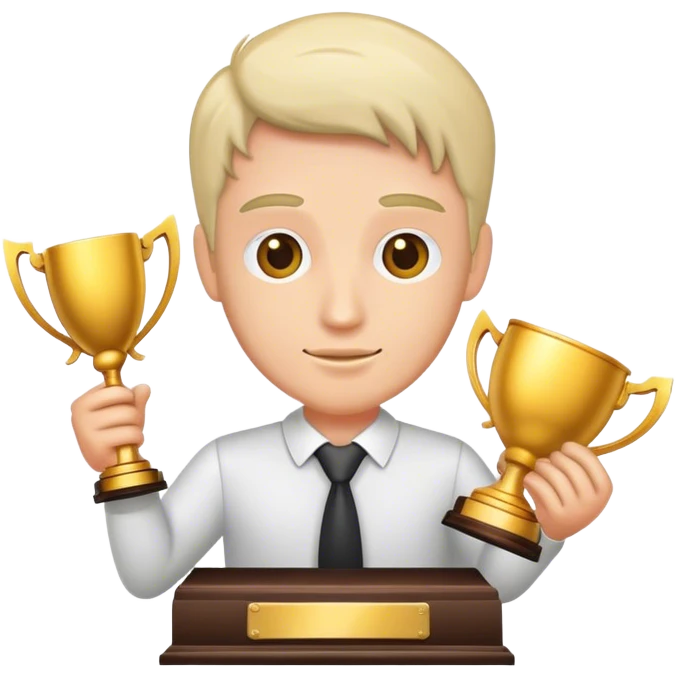 turn him into a trophy  emoji
