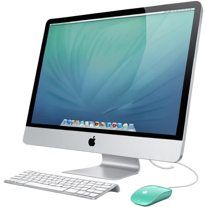 iMac mint  emoji