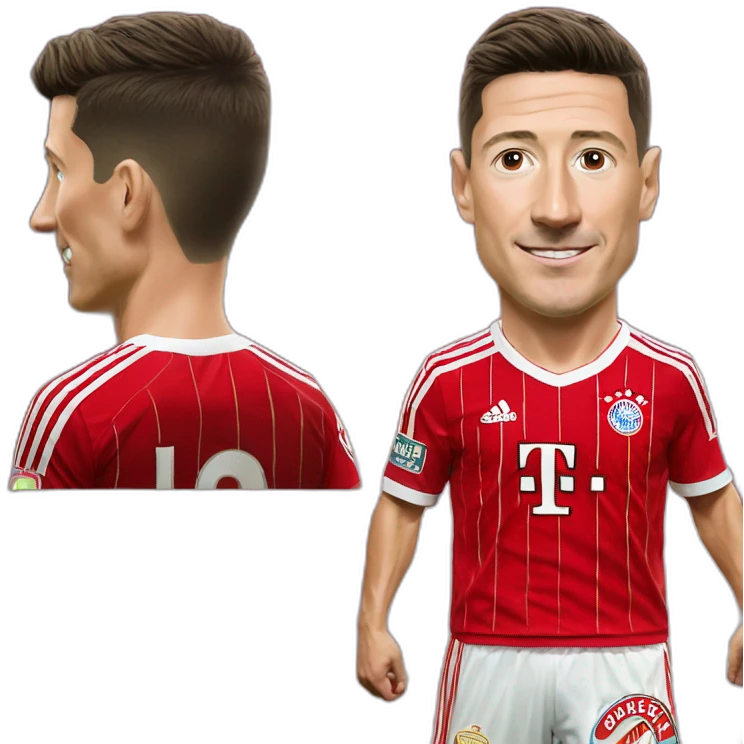 Lewandowski at Bayern  emoji