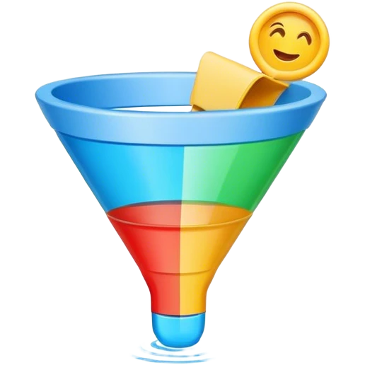sales funnel emoji