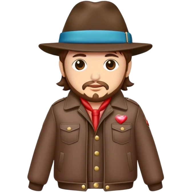 zucchero sugar fornaciari wearing a hat in a jacket emoji