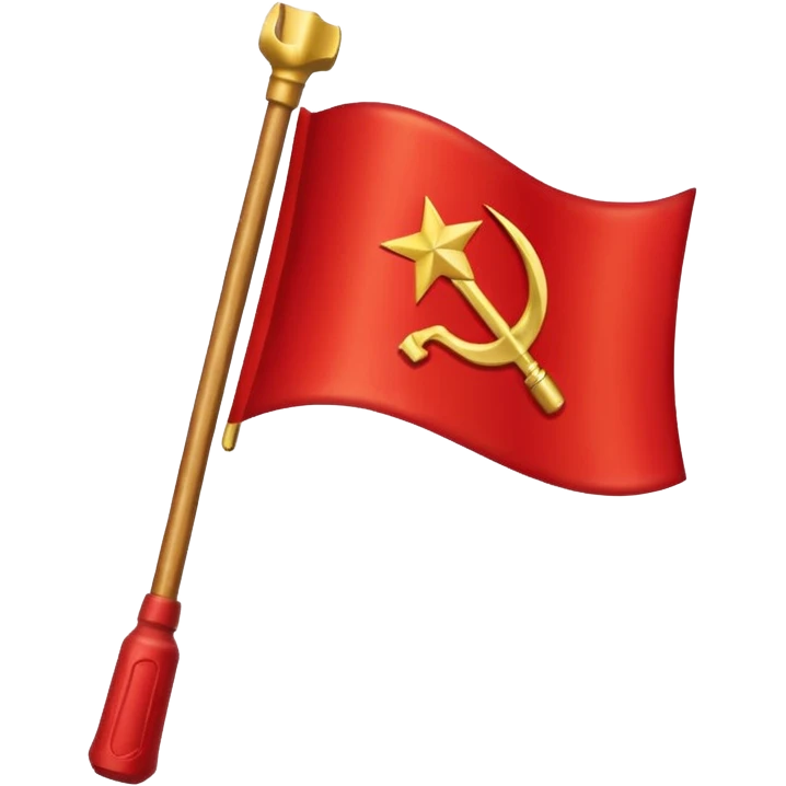 Communism flag  emoji