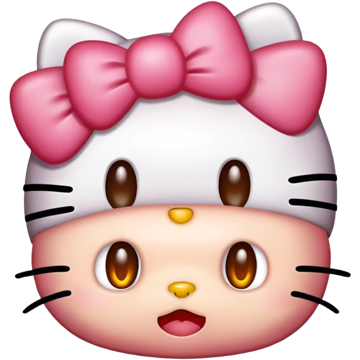 Hello kitty mad emoji